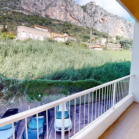 Menton: 3 Pieces Bord De Avec Piscine Et Garage - Fr-1-196-364 Apartment *